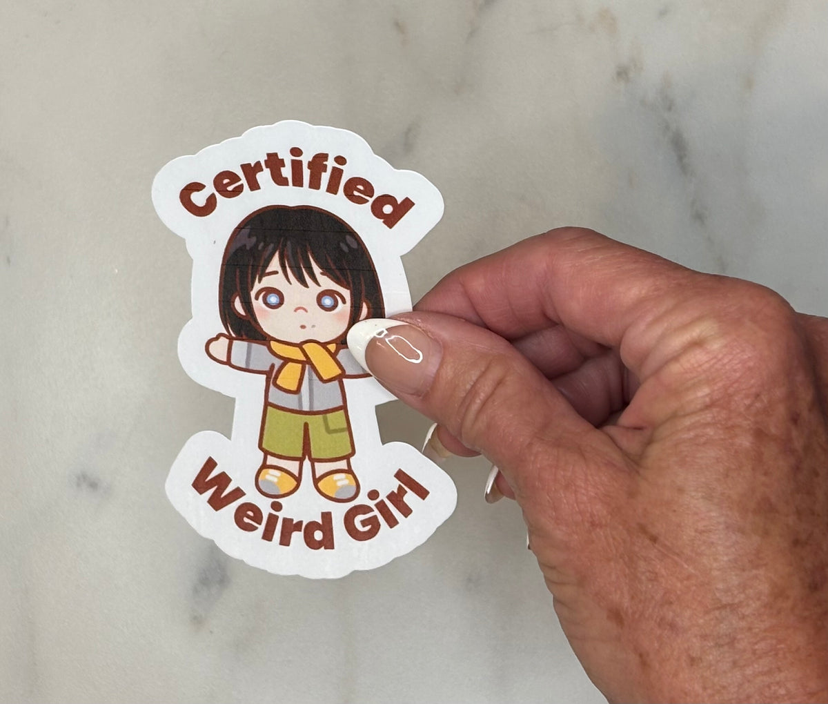 Weird Girls Club Sticker
