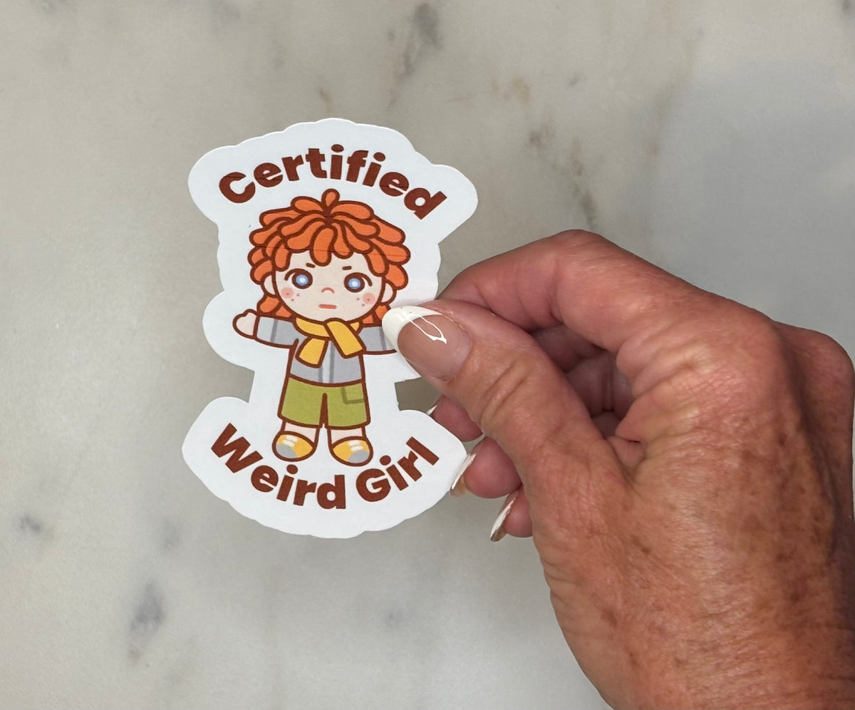 Weird Girls Club Sticker