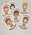 Weird Girls Club Sticker