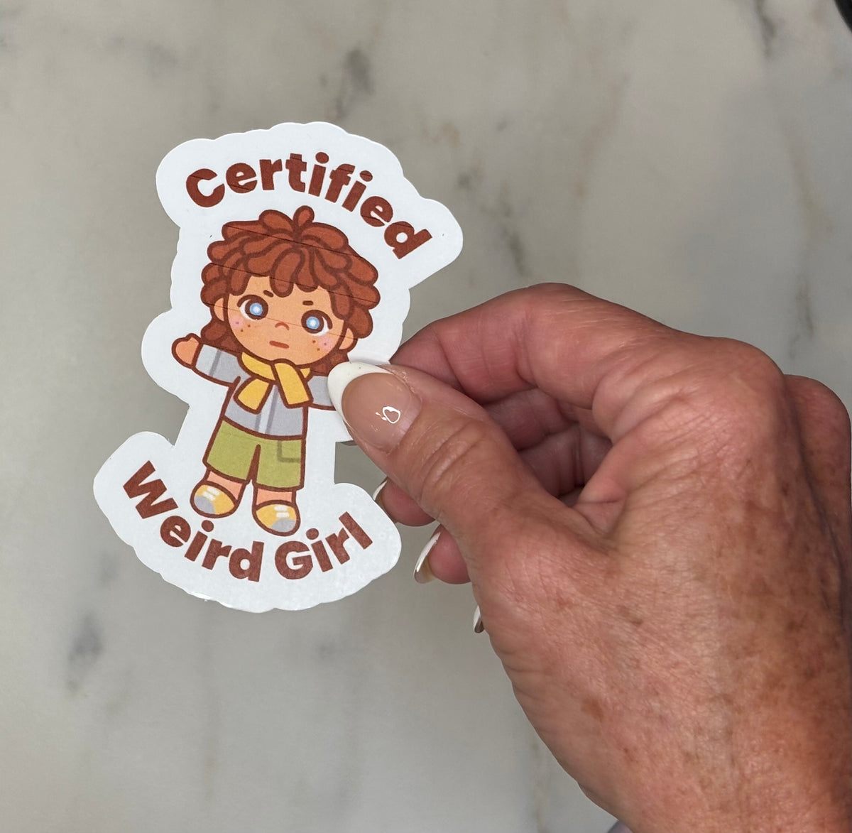Weird Girls Club Sticker