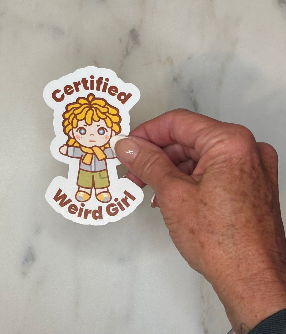 Weird Girls Club Sticker