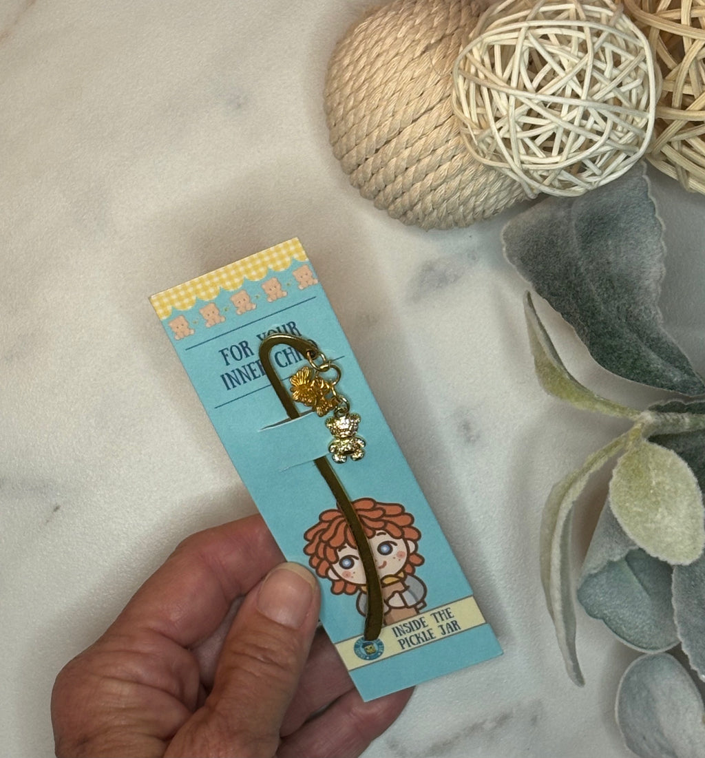 The Little T Bookmark - For the Reader Who's Still Learning to Be Gentle with Themselves 🌟💛