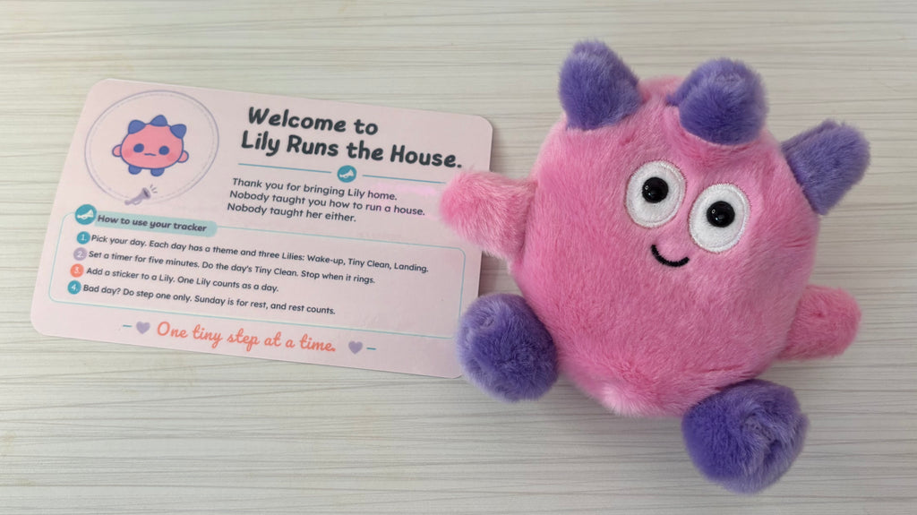 Lily Runs the House: Weekly Cleaning Tracker for Neurodivergent Brains