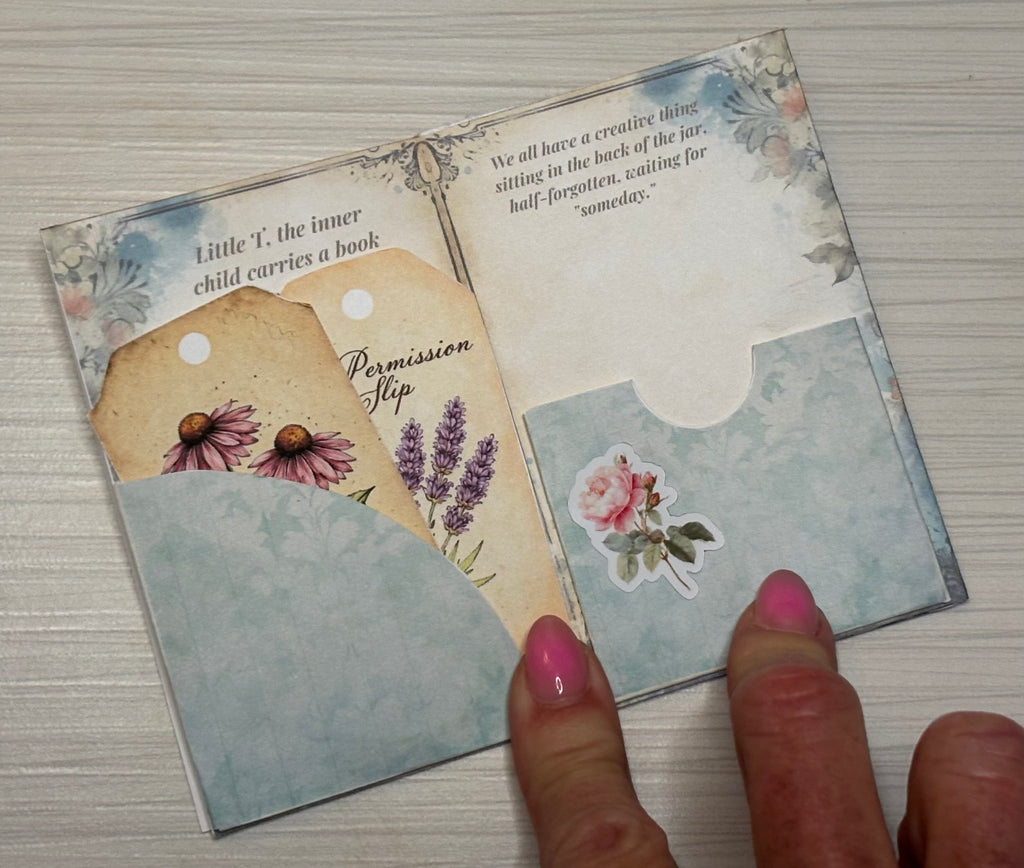 Permission to Begin - A Creative Year Zine | Month 1 (Physical Packet)