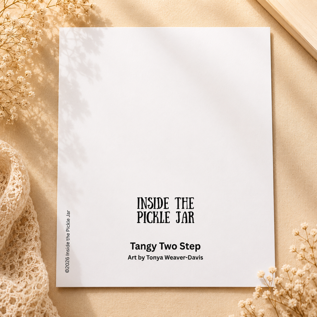 Get Ready to Crush Your Goals - Inside the Pickle Jar Art Card image 1
